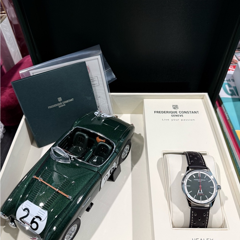 Frederique Constant Men's Black Watch